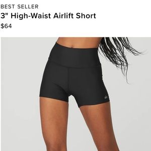 ALO yoga 3" High-Waist Airlift Short
